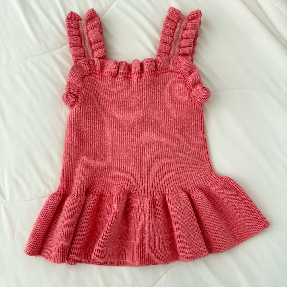Janie & Jack Peplum top